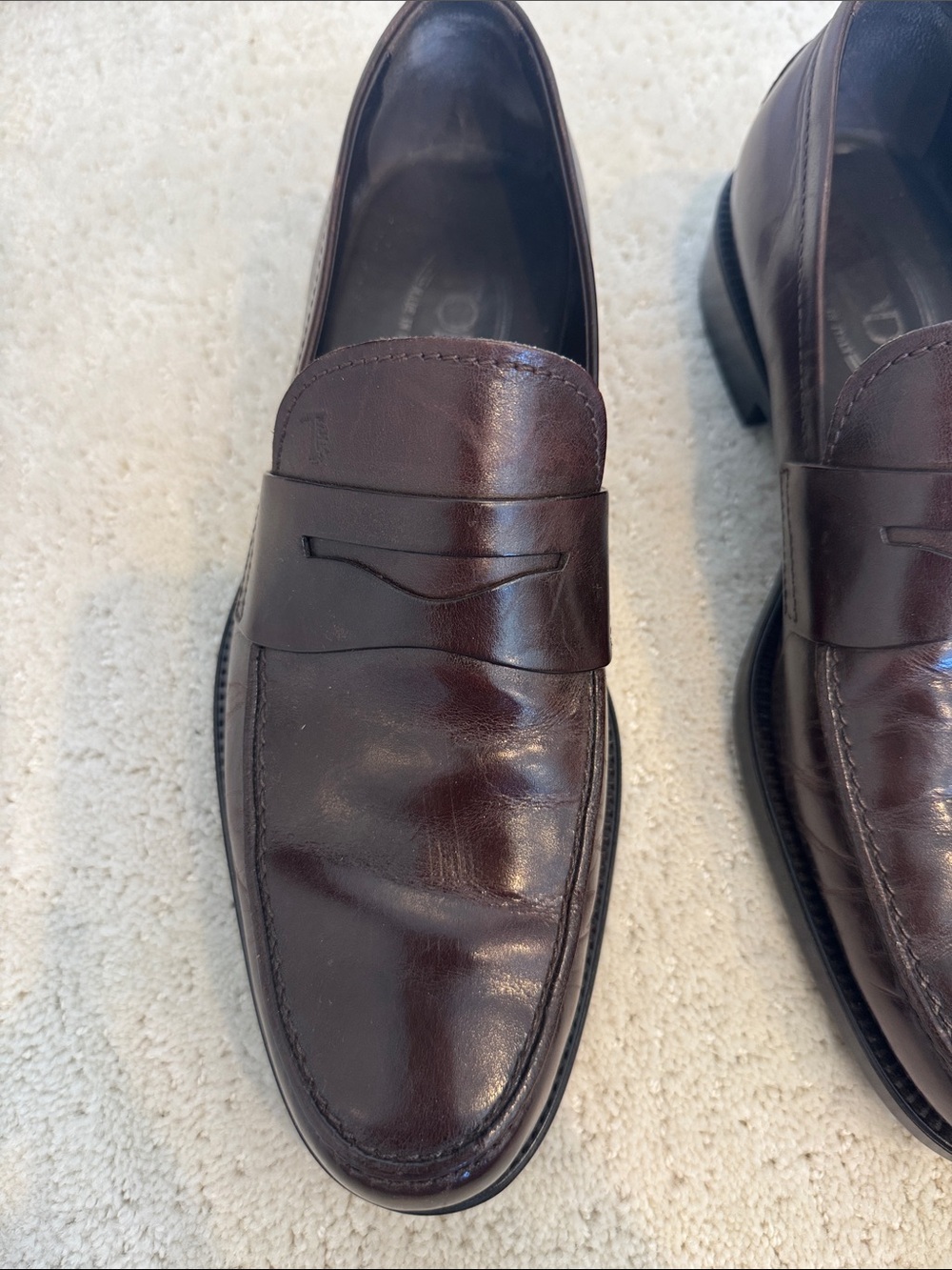 Classic Penny Loafers in Dark Brown size 7 men’s / women’s 9.5 - Picture 2 of 10